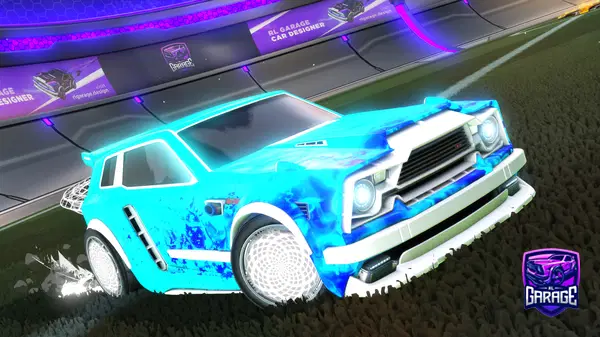 A Rocket League car design from lucxs109