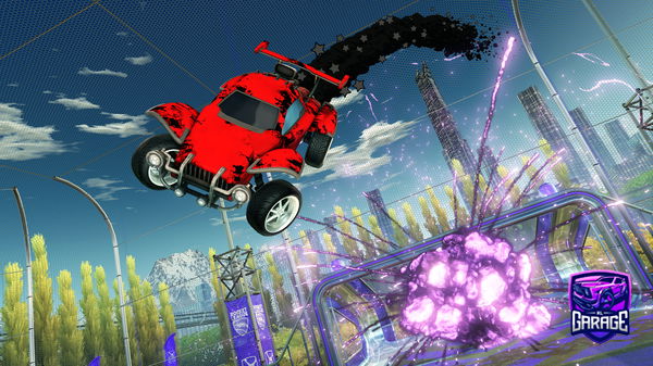 A Rocket League car design from _Brezza_