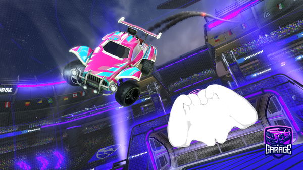 A Rocket League car design from CipherBH