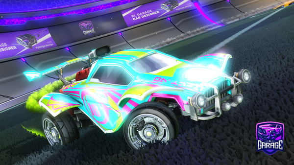 A Rocket League car design from MDP-lory_42