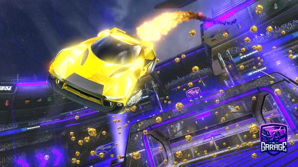 A Rocket League car design from TraxStar19