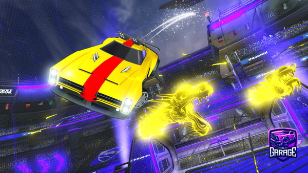 A Rocket League car design from HugoooBRRR