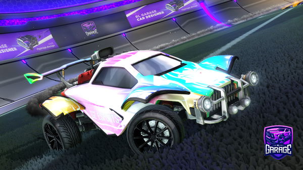 A Rocket League car design from Rodrigo_on_Xbox