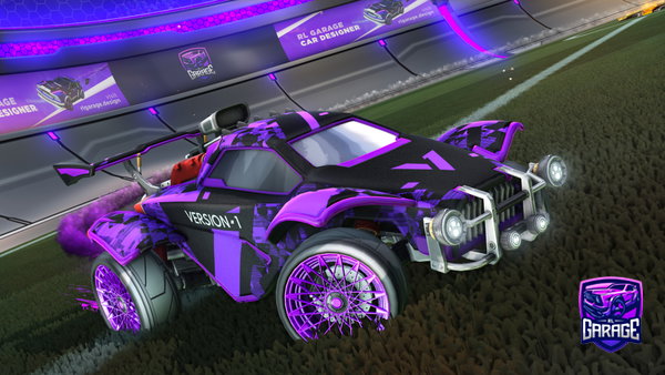 A Rocket League car design from puudega_