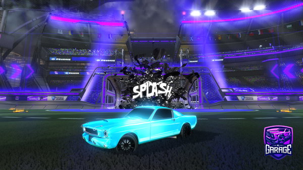 A Rocket League car design from Gewoon_yassinYT
