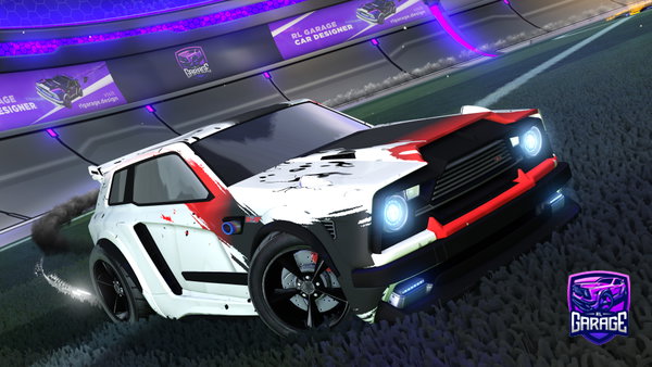 A Rocket League car design from HollyRL