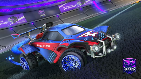 A Rocket League car design from Soysauce1225