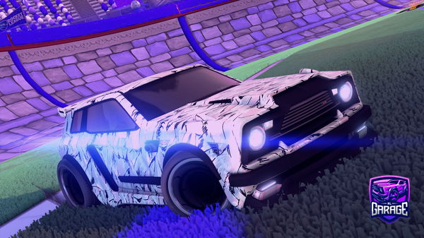 A Rocket League car design from silce-_-