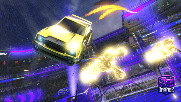 A Rocket League car design from Insideforce9668