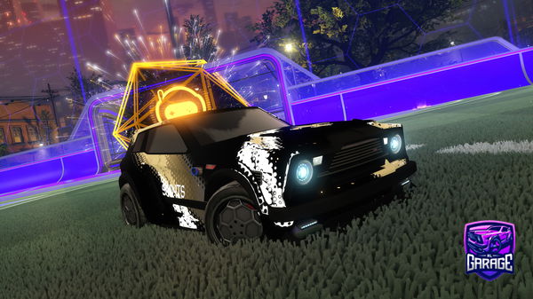 A Rocket League car design from __Juice__