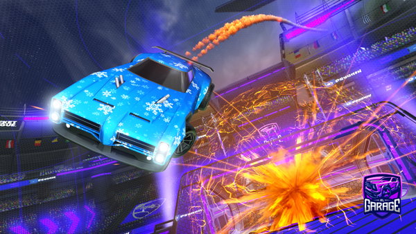 A Rocket League car design from hazyshootinropes