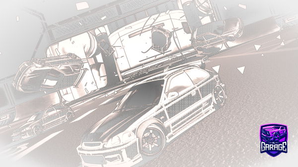 A Rocket League car design from bjbga123