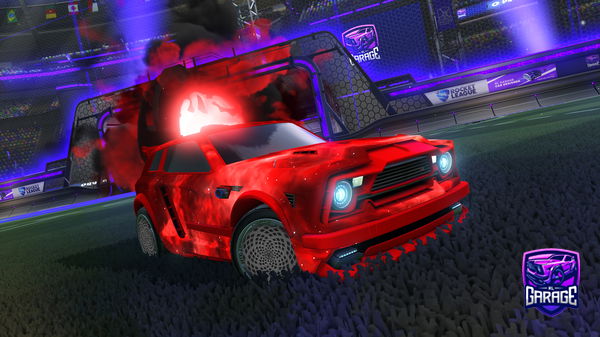 A Rocket League car design from spythe