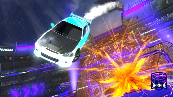 A Rocket League car design from BatVan_