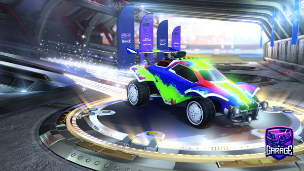 A Rocket League car design from itsFoguinho