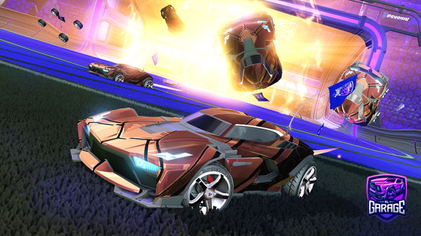 A Rocket League car design from LsmileK