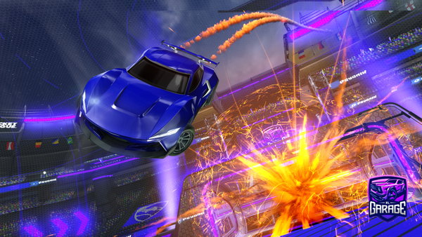 A Rocket League car design from luke-duke7