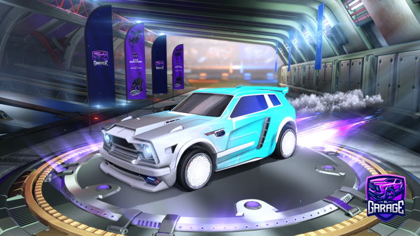A Rocket League car design from dxc4f
