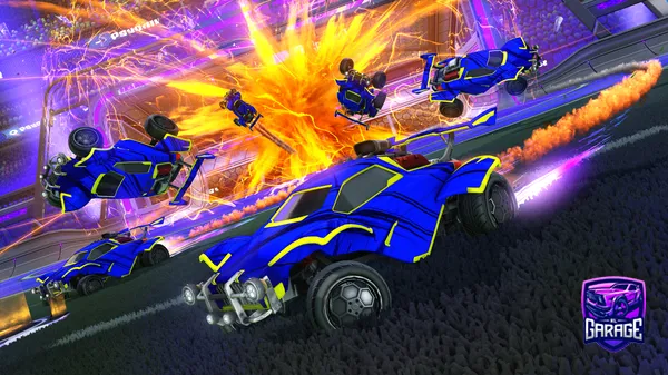 A Rocket League car design from tooblandi