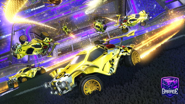 A Rocket League car design from TatemLA007