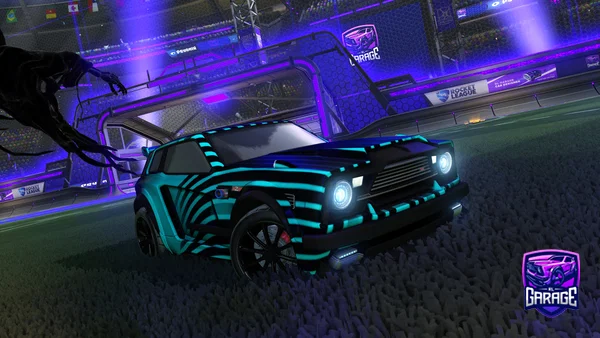 A Rocket League car design from Galaxy_ps4_663
