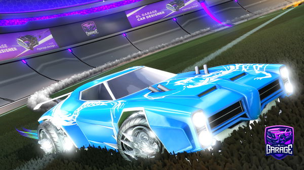 A Rocket League car design from DefinitelyTrash