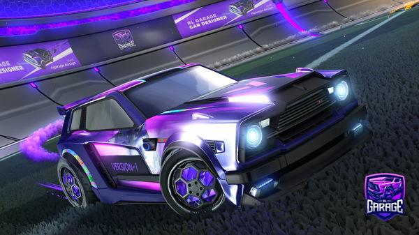 A Rocket League car design from Raphanguille
