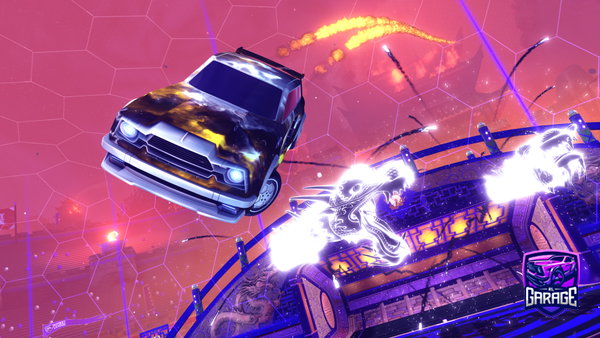 A Rocket League car design from Garik_YouTube