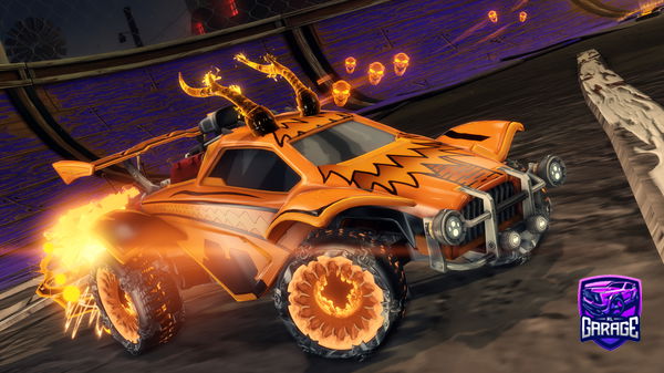 A Rocket League car design from NightWolf7002