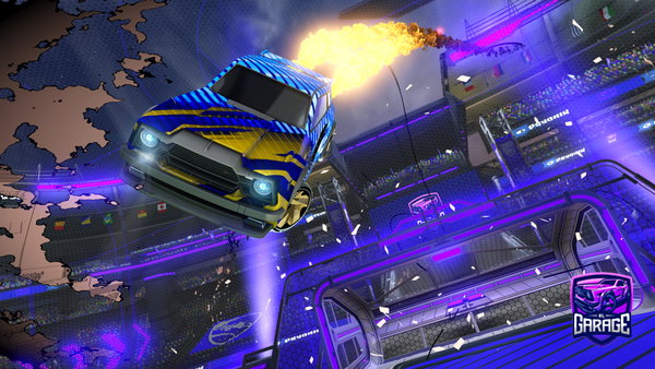A Rocket League car design from 10ie