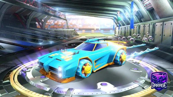 A Rocket League car design from xWILSONx