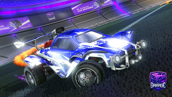 A Rocket League car design from guytornad474
