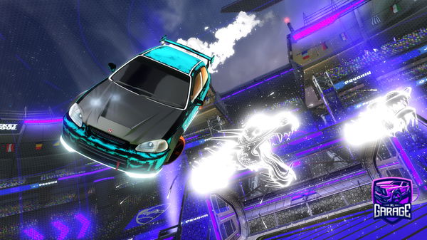 A Rocket League car design from vMdxina-