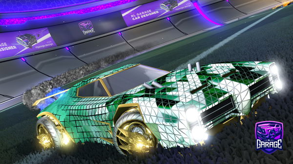 A Rocket League car design from Imthegrts