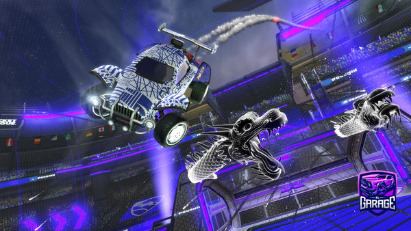 A Rocket League car design from axre3q
