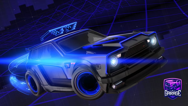 A Rocket League car design from iRxsh