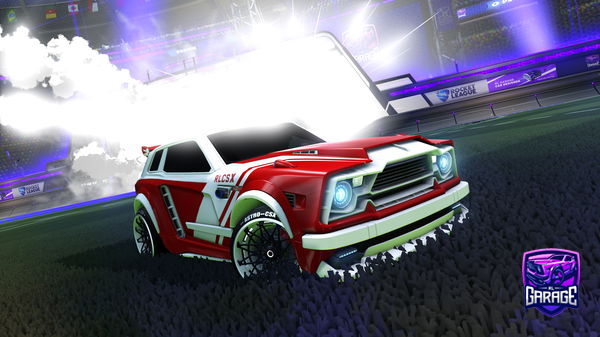 A Rocket League car design from DIXON