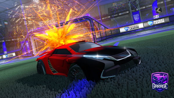 A Rocket League car design from syren83
