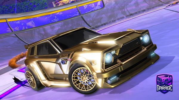 A Rocket League car design from Revonar