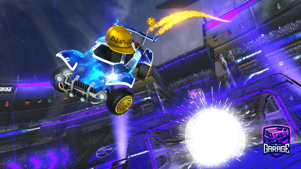 A Rocket League car design from ttvhimlolo