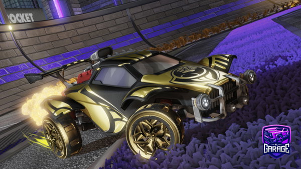 A Rocket League car design from Sibbiline