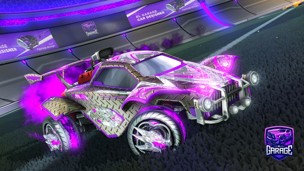 A Rocket League car design from DesignsByPanda