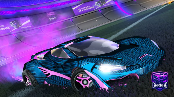 A Rocket League car design from Trilliminium