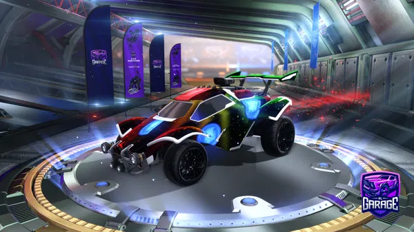 A Rocket League car design from AGG_JOHNSON