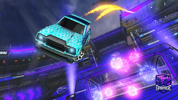 A Rocket League car design from SennaGTR