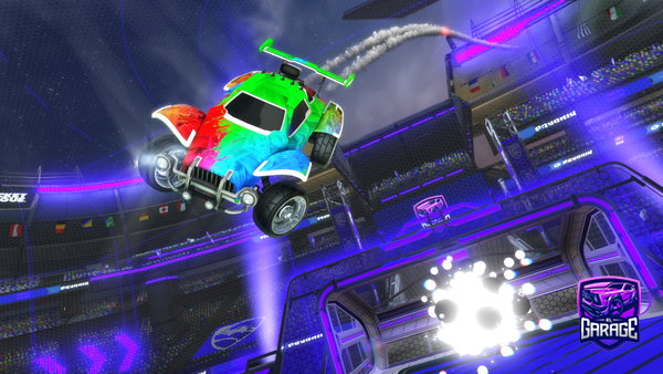 A Rocket League car design from hugood
