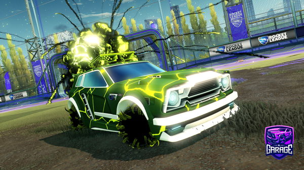 A Rocket League car design from Joaoanjos