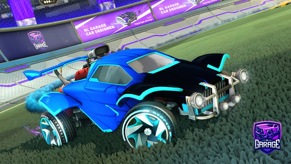 A Rocket League car design from Kanatabylake2022
