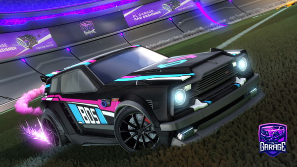A Rocket League car design from DRW