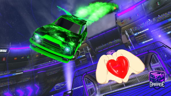 A Rocket League car design from Nico_savage-